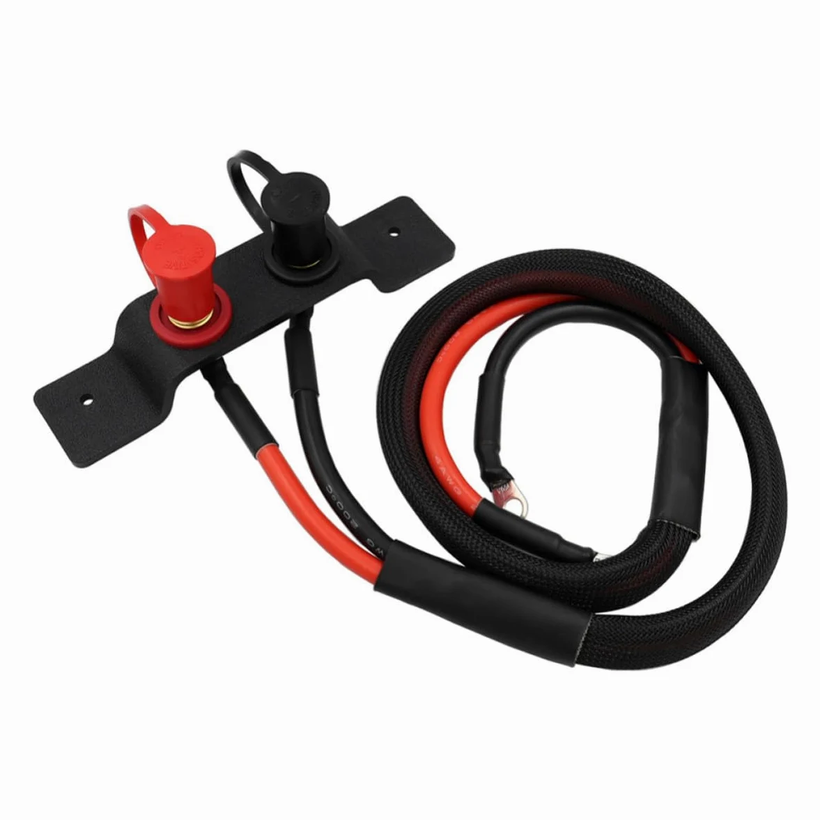 Cable de Arranque Batería Alta Tensión con Bornas de Cobre y Tuercas de Latón para Can-am Resistente y Fácil de Instalar Compatible con Camiones Remolques y Embarcaciones Cables