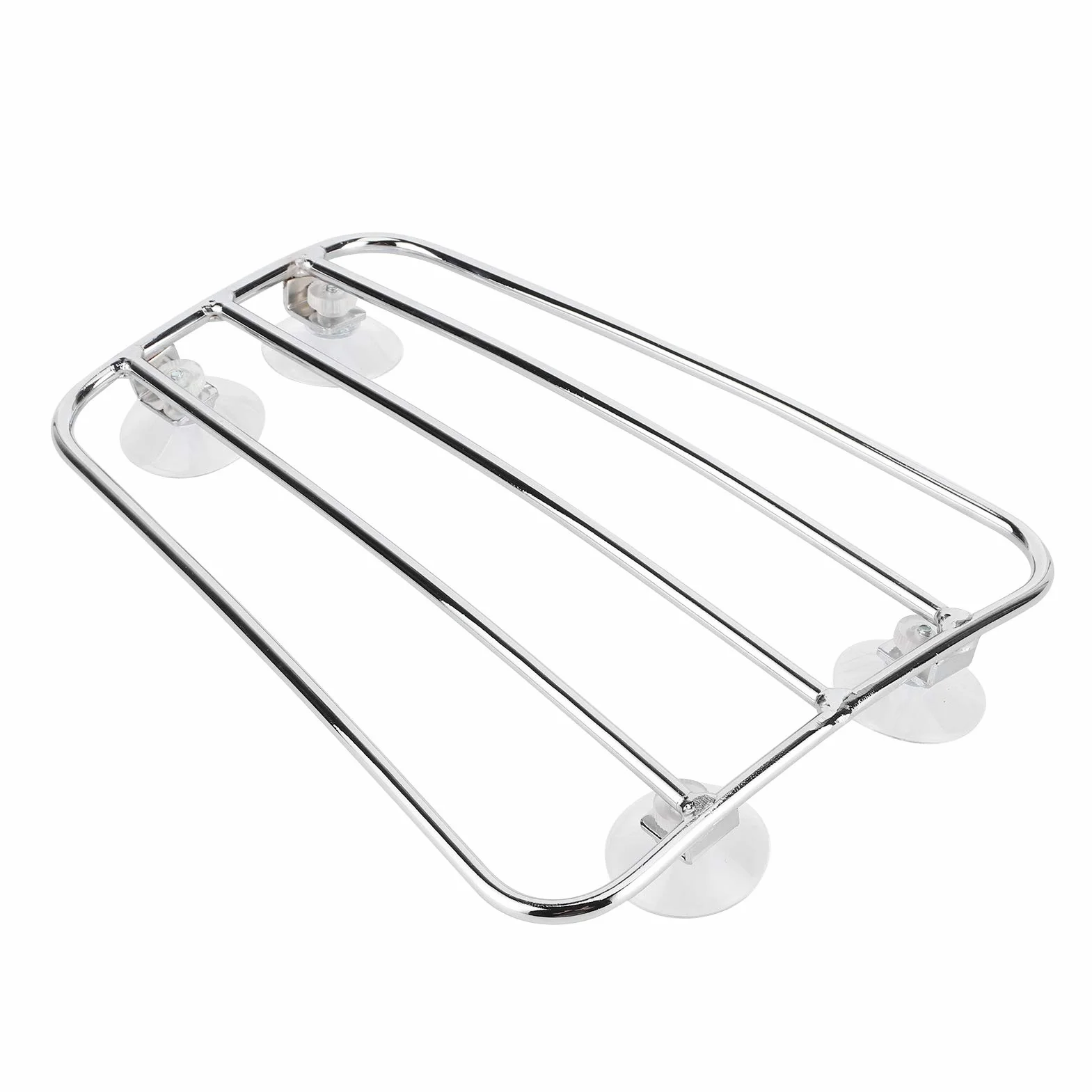 Soporte de Equipaje para Tanque de Combustible de Motocicleta Soporte de portaequipajes de Estilo Retro Universal(B (Plata)