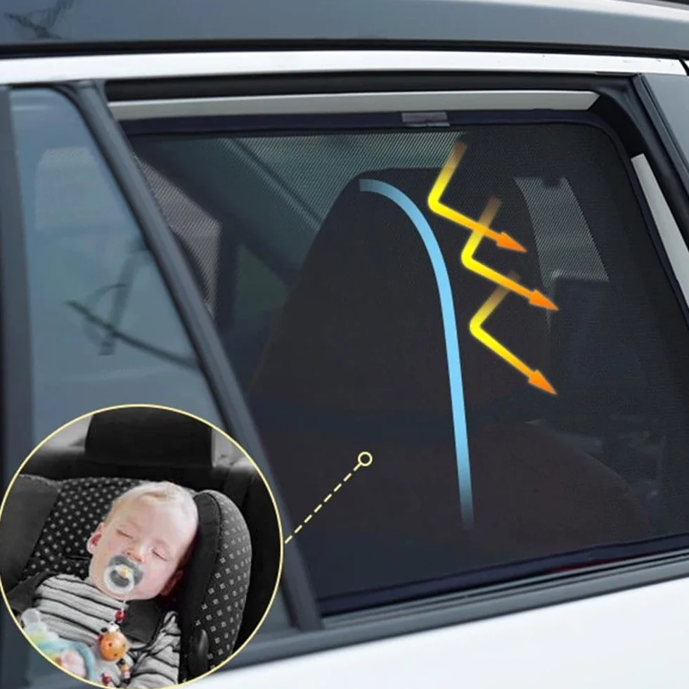 Parasol Magnético Coche para Suzuki para Vitara LY 2015-2022, Marco De Parabrisas Delantero, Cortina, para Ventana Trasera Bebé Parasol Luna Coche Reflectante