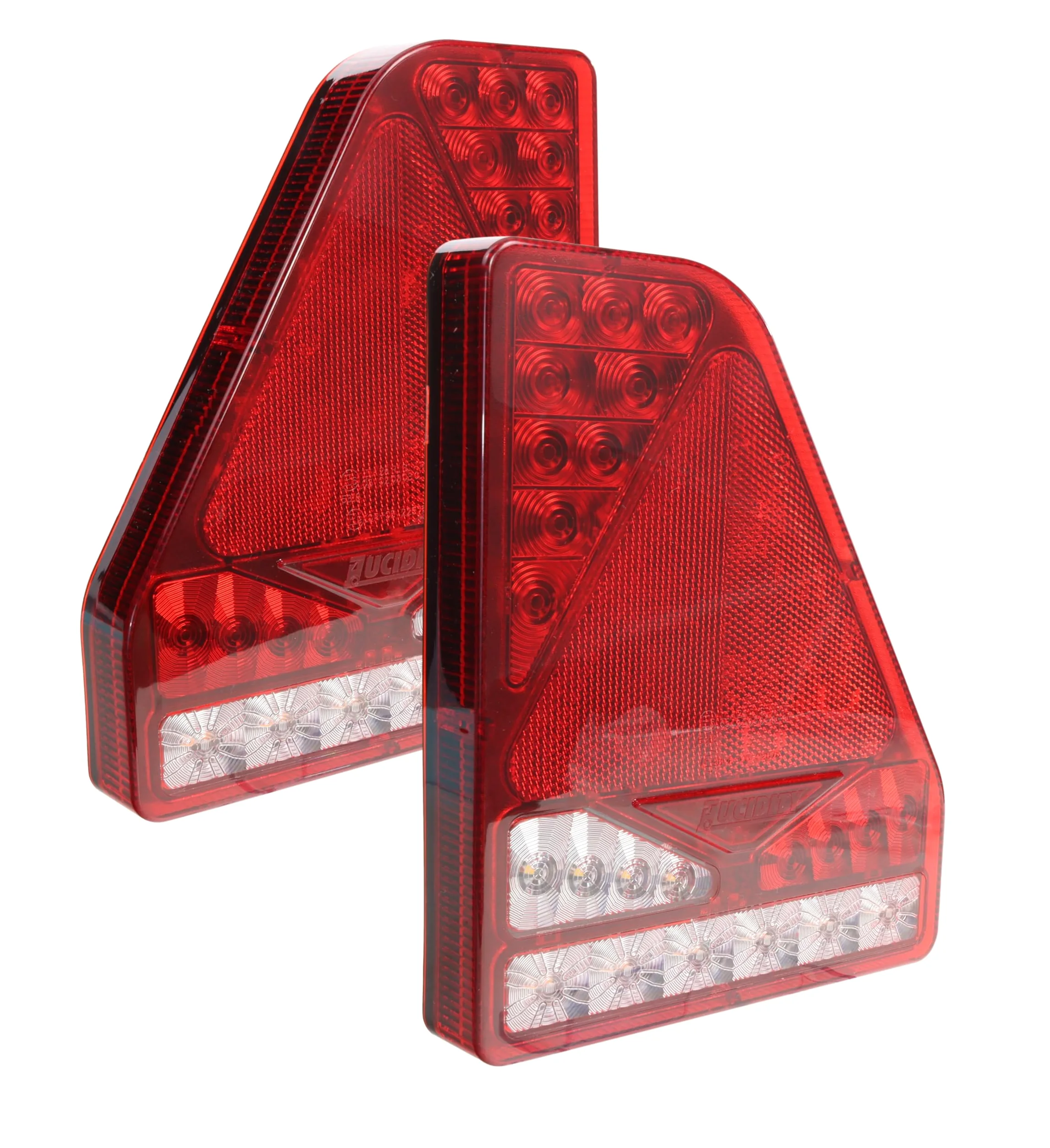 trailer parts4u Juego de luces traseras LED traseras para remolques como Aspöck Earpoint, etc