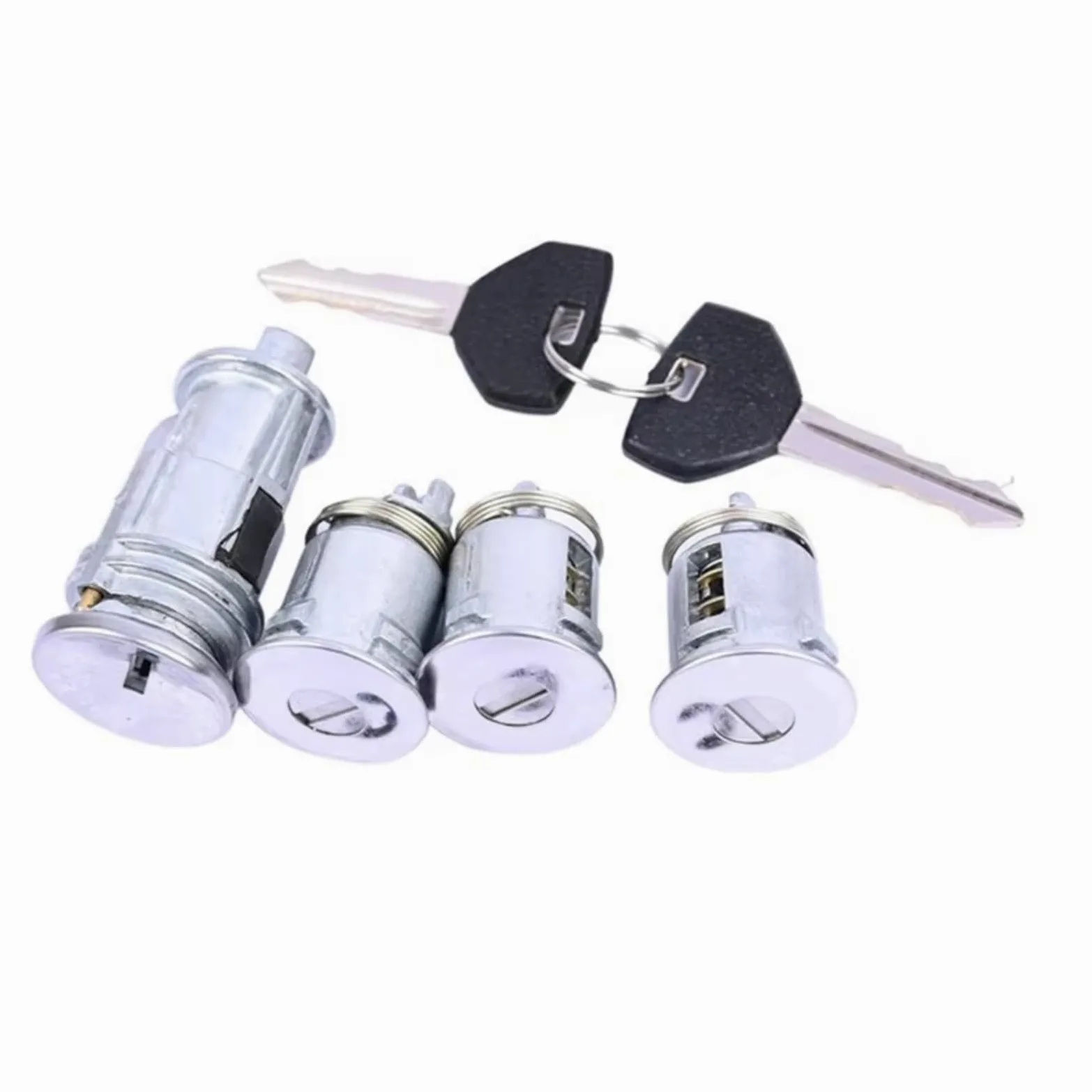 Cilindro contacto con llaves Cerradura Interruptor Encendido Compatible Con JEEP Para WRANGLER TJ 2002-2006 5003843AA Encendido Y Juego Cilindros Cerradura 3 Puertas Con 2 Llaves