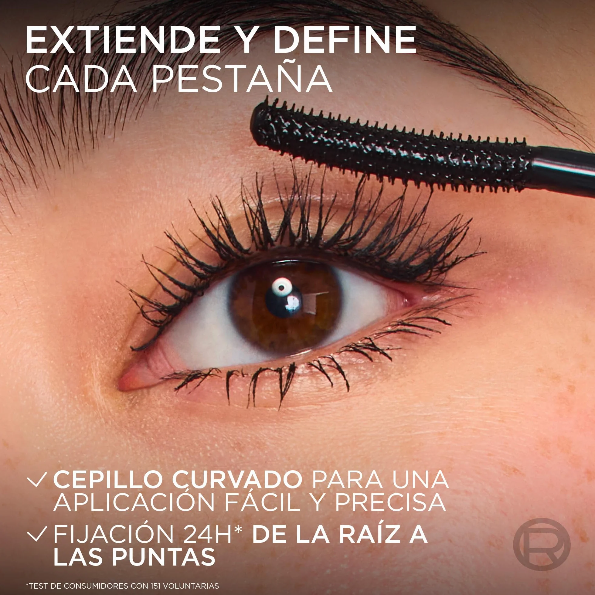 L'Oréal Paris Máscara de Pestañas Volumen y Longitud Waterproof Telescopic Extensionist 9,9 ml