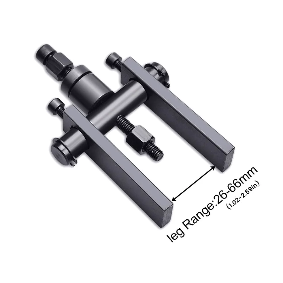 Extractor de Volante Motor Extractor de cojinetes práctico, Herramienta de extracción de cojinetes de Motocicleta con Caja, Kits de Extractor de cojinetes internos, 10 Uds.
