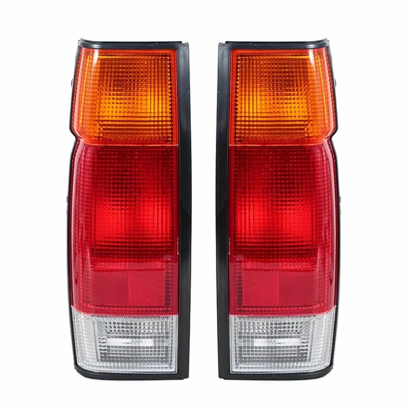 Genérico Pilotos Traseros Luz trasera coche para Nissan Hardbody D21 Pickup 1986 1987-1993 freno señal giro inverso B6550-25G60 Luz Izquierda(1pair)