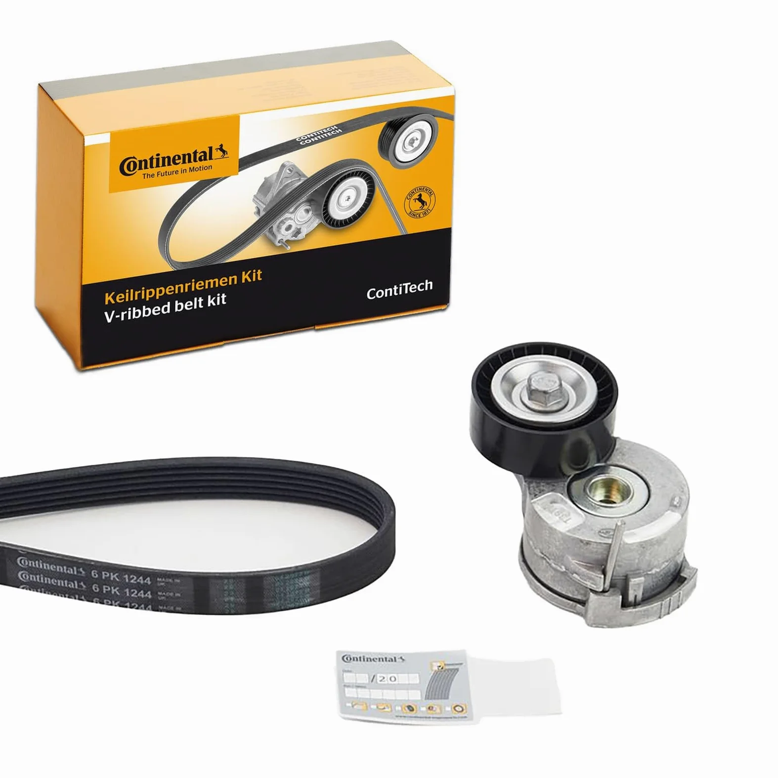Continental 6PK1244K2 - Kit de correa para accesorios