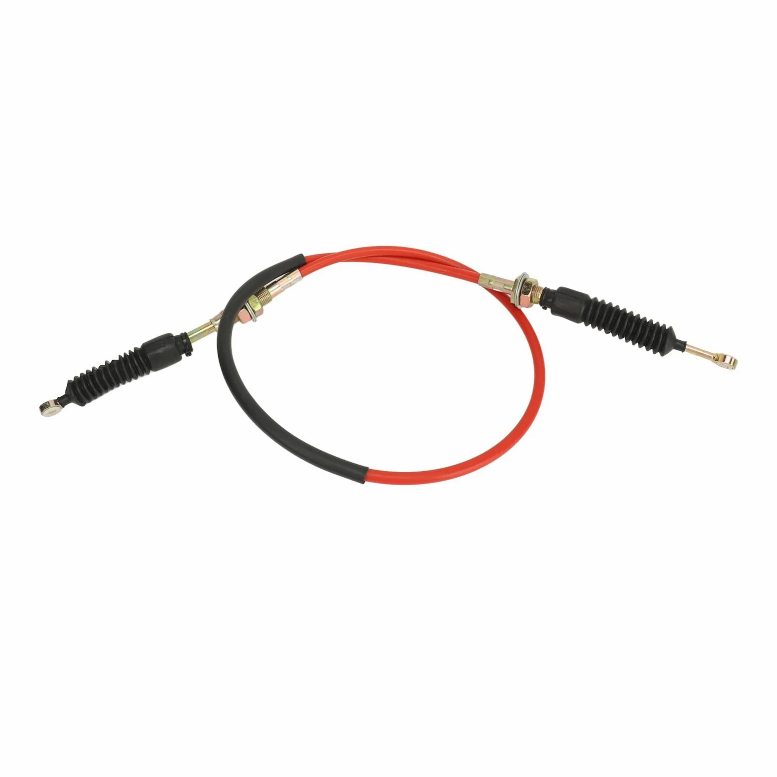 Tbest Cable de Transmisión de Marcha Atrás, Línea de de Marchas, Construcción Duradera de Aleación de Acero con Funda de PVC para Go Karts de hasta 250