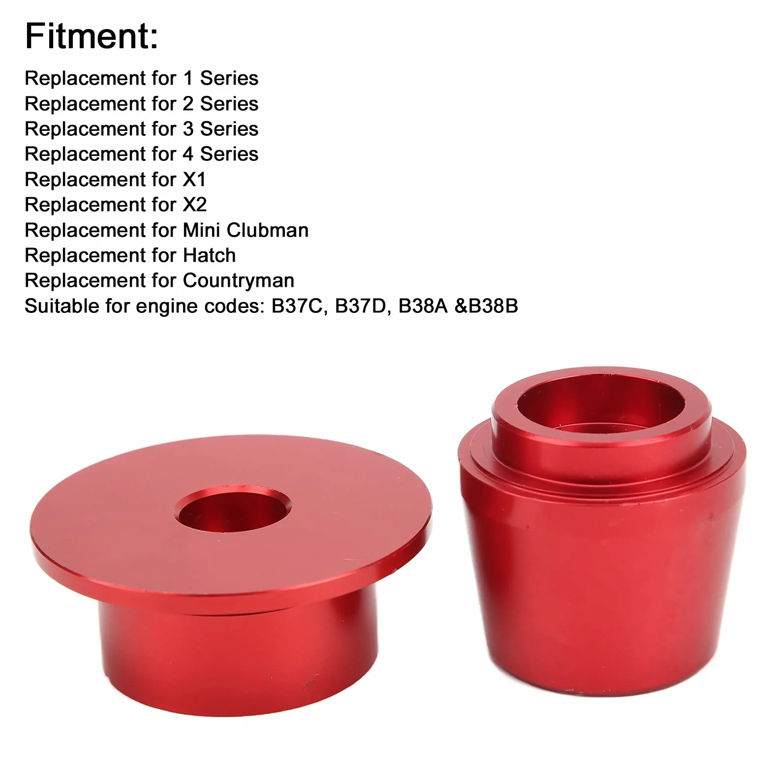 Herramienta de Alineación de la Cubierta del Cigüeñal Delantero de de Acero Rojo 2357900 Reemplazo 2 Series Mini Clubman Automóvil Reparación