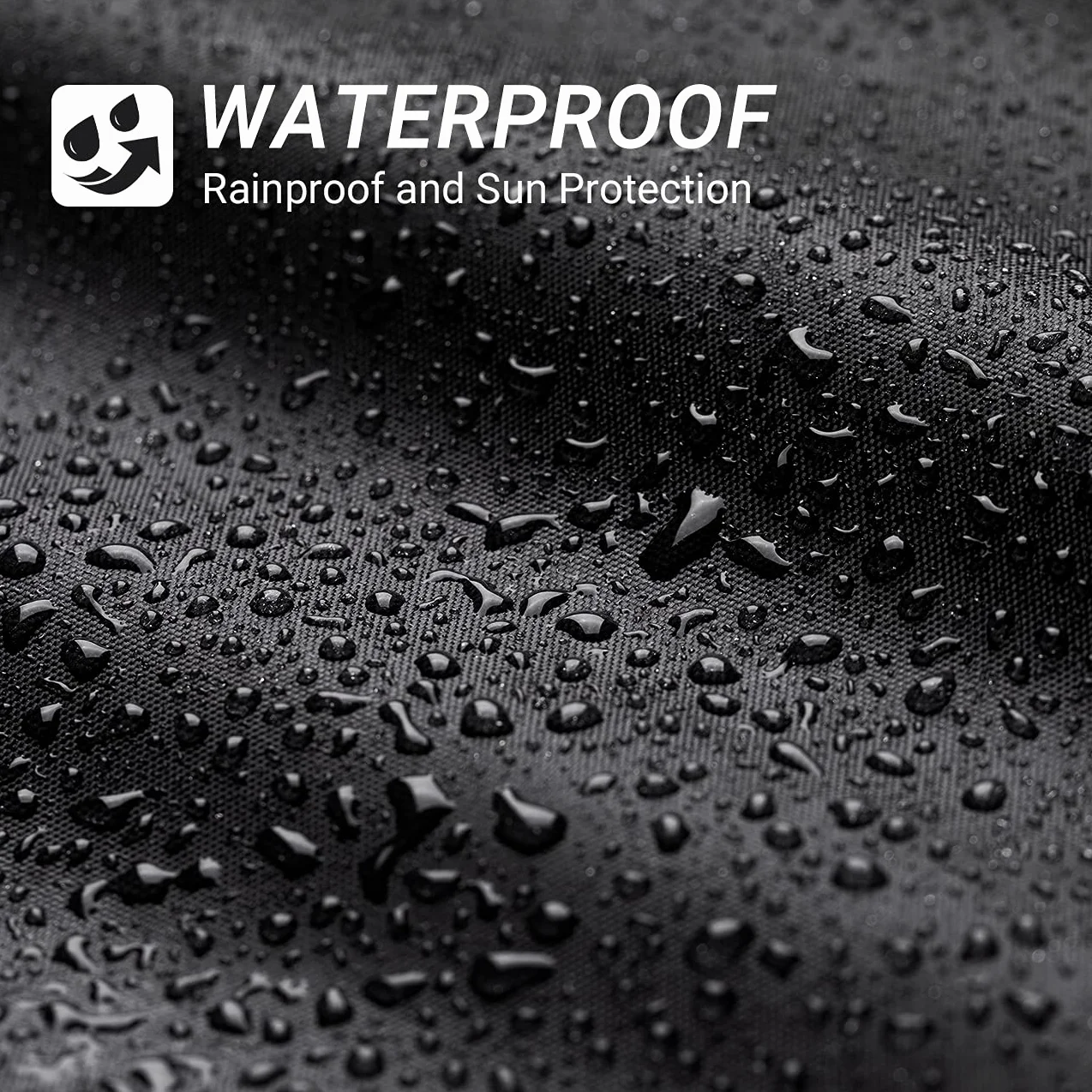 Favoto Funda para Moto Cubierta de la Motocicleta 210T Protectora Poliéster con Banda Reflectante a Prueba de Sol Agua Lluvia Polvo Viento Nieve Excremento de Pájaro al Aire Libre XXL 245cm