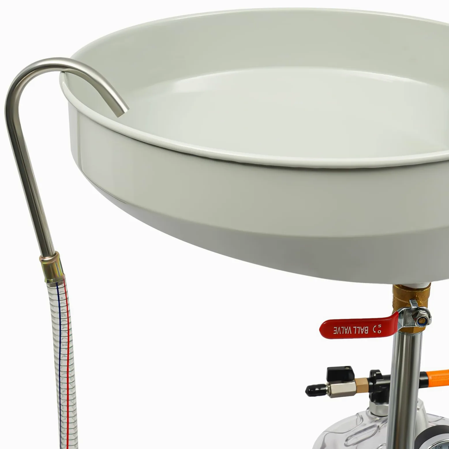 Colector de aceites usados, depósito de 75 l, depósito de recogida de aceite usado, depósito con válvula de seguridad