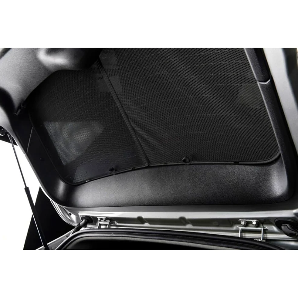 CAR SHADES Juego Compatible con Citroen Berlingo Multispace 2018- (sólo para el portón Trasero con luneta abrible) (6-Partes) cortinillas Parasol a Medida