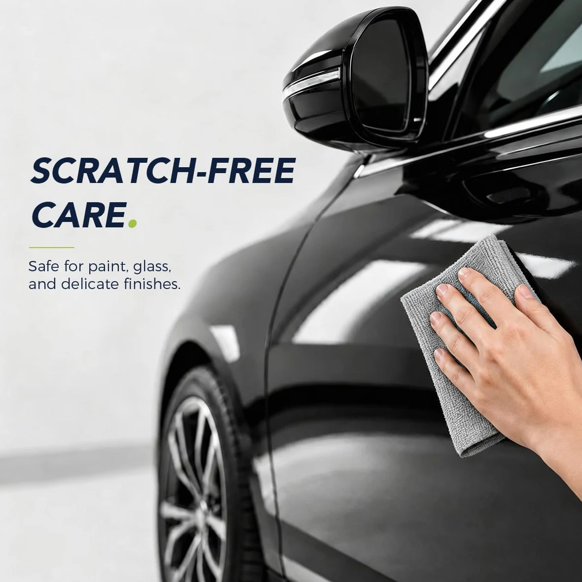 UNIMADE Paño de limpieza de microfibra, paquete de 150 toallas de microfibra reutilizables para autos, sin pelusas, trapos de toalla con caja dispensadora para el hogar, cocina, automóvil, restaurante