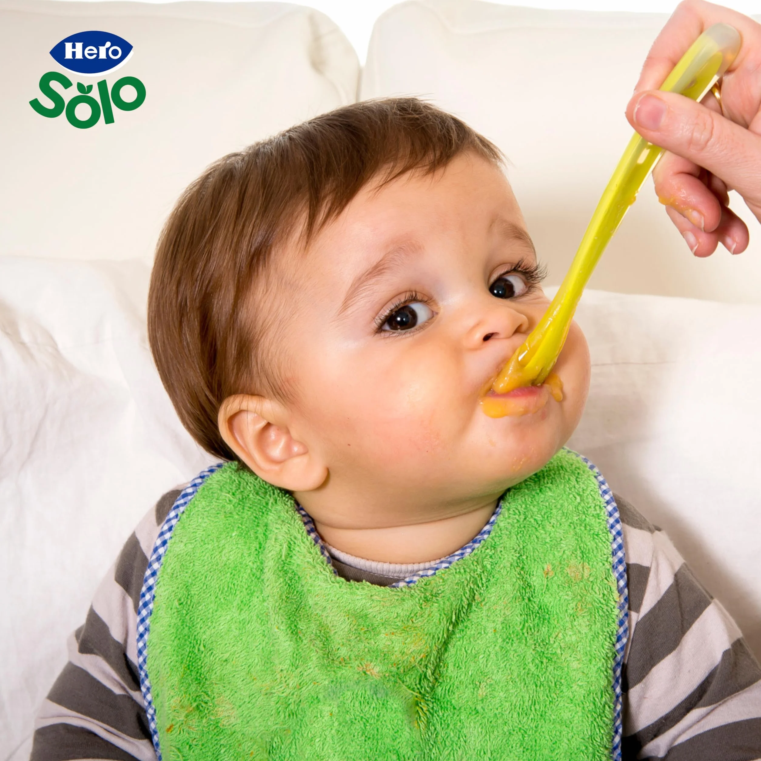 Hero Solo Tarritos Menestra Verduras Ternera Jamón Sin Sal Añadida 6 x 235 g Bebés 6 Meses