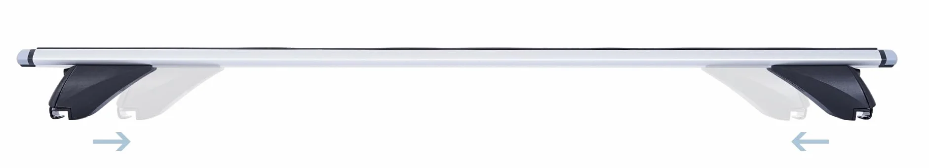 Universal Bacas Barras de Techo RIELES Compatible con Renault Espace Vi SUV 2023- MAX 90 kg 120 cm Aluminio