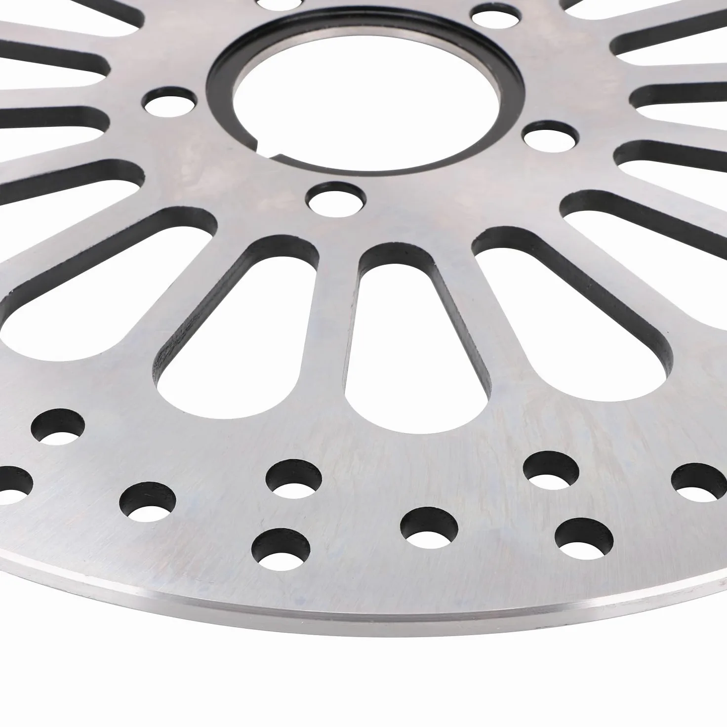 11,5" Discos Freno Delanteros Moto,Discos Freno Acero de Aleación para Touring Softail Sportster y Dyna 1984-2013 (excepto Touring 2008-2013)