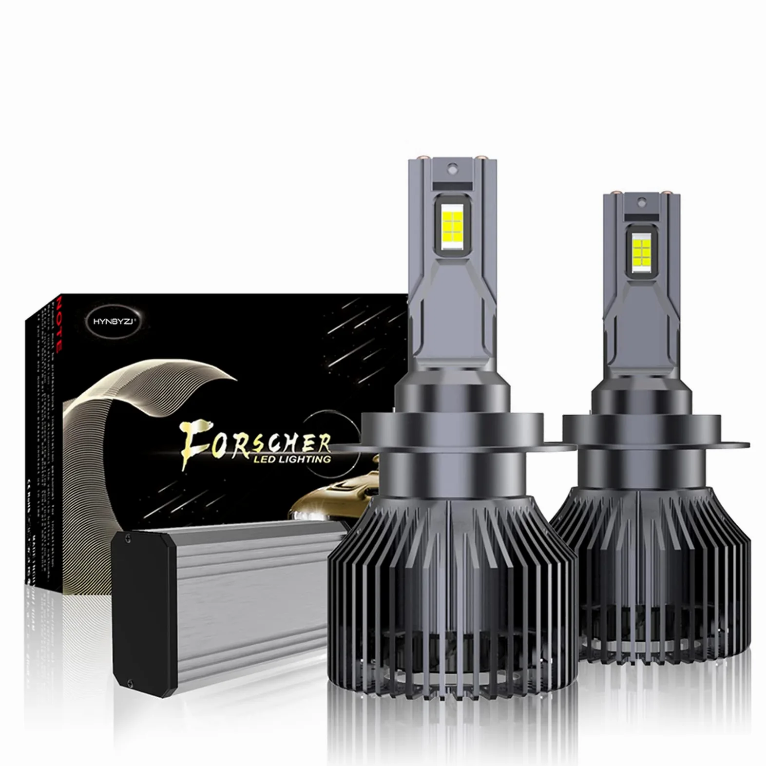 Bombillas LED Para Faros Delanteros, 200 W, 88000 Lúmenes, 6000 K, Blanco Frío, Kit De Conversión De Faros LED, Tubo De Cobre Doble, Haz Ajustable, Paquete De 2,H4