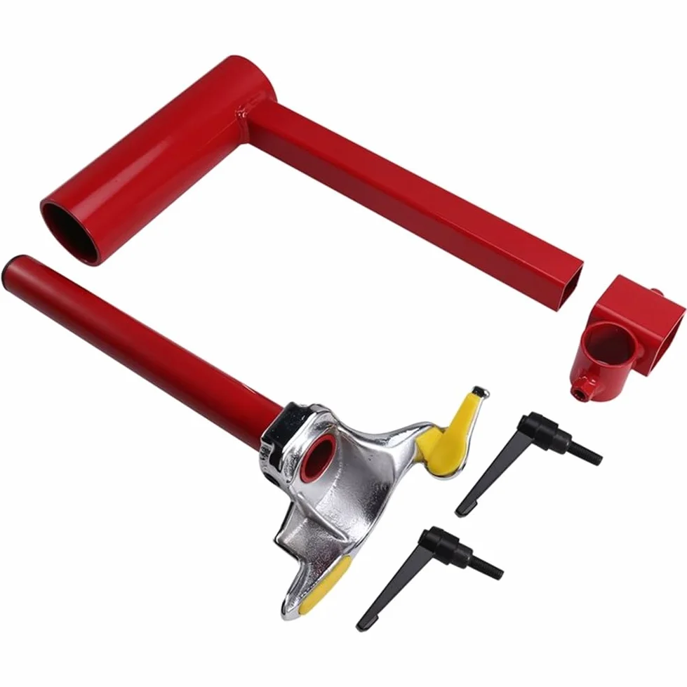 Kit Manual para Cambio de Neumáticos con Cabeza de Pato. Herramienta de Instalación de Neumáticos con Cabeza de Pato. Se Adapta A la Mayoría de los Neumáticos de Coche (Sin Conos).