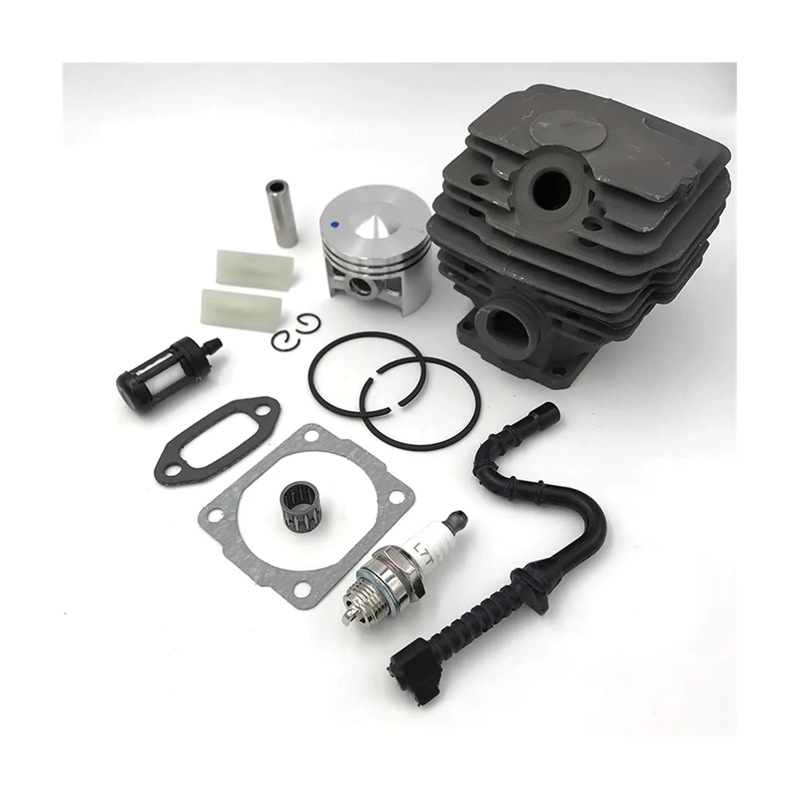 Pieza DE Recambio Kit de Juntas de pistón de Cilindro de 46 MM, Adapted con Motosierra 028 028AV 028 SQW WB 1118 020 1203, línea de Varilla