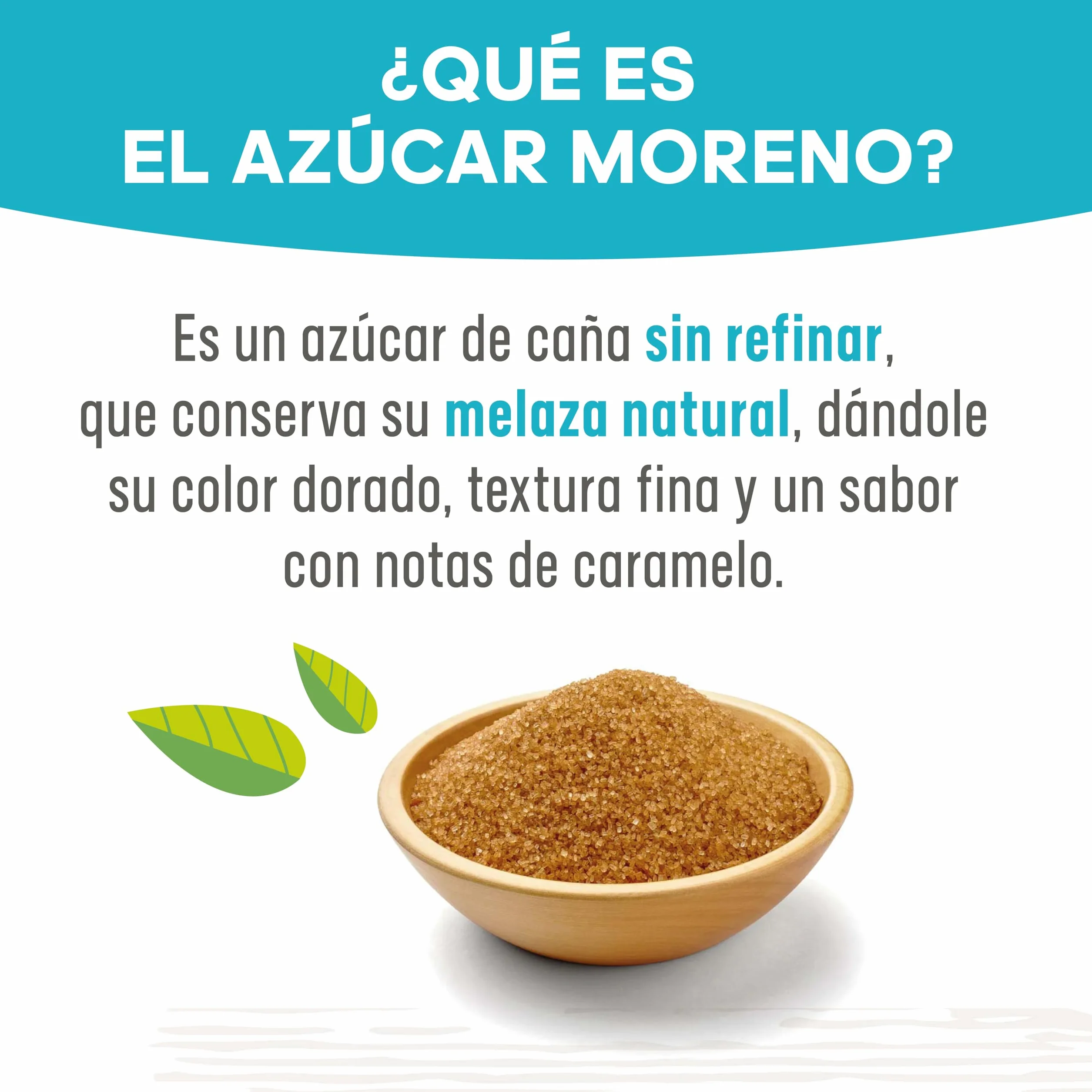 Azúcar Moreno de Caña BIO Endulzante Natural No Refinado Rico en Nutrientes (950Gr)