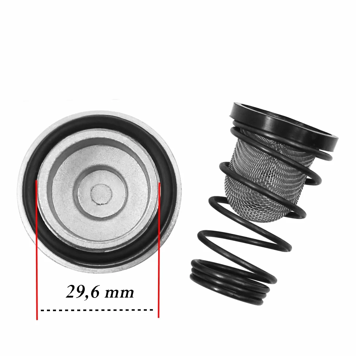 Tapón Drenaje Aceite Moto (Tapón y Filtro GY6)