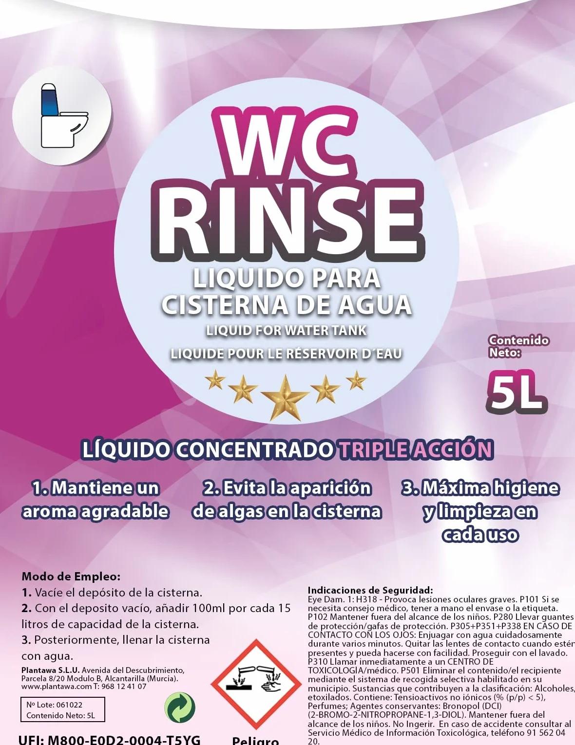 Thetford Aqua KEM Blue + Awaking Rinse 2L, Pack Aditivos para Aguas Negras de Caravanas y Cisterna, Depósito de Residuos y Agua Cisterna Autocaravanas, Sanitary Fluid, Líquido Potty, WC Quimico