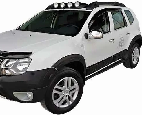 Boa Line - Kit de carrocería ABS para guardabarros y puerta (12 piezas) (Off Road), compatible con Dacia Duster 2010-2017
