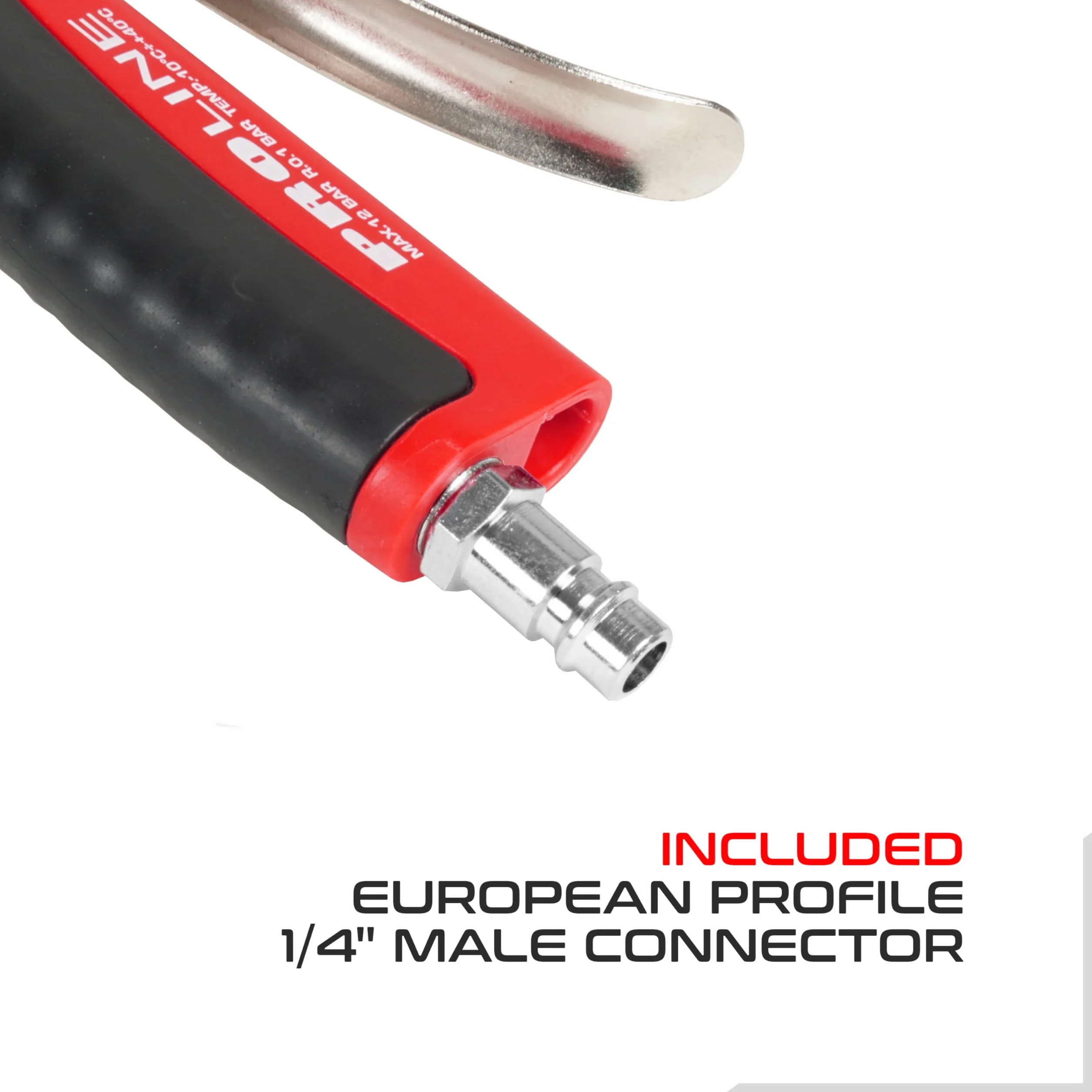 GAV Manometro Presion Neumaticos y Inflador Ruedas Profesional con Medidor WIKA para Compresor de Aire - Coche, Moto, Bicicleta, Camión (80mm Standard BAR PSi)