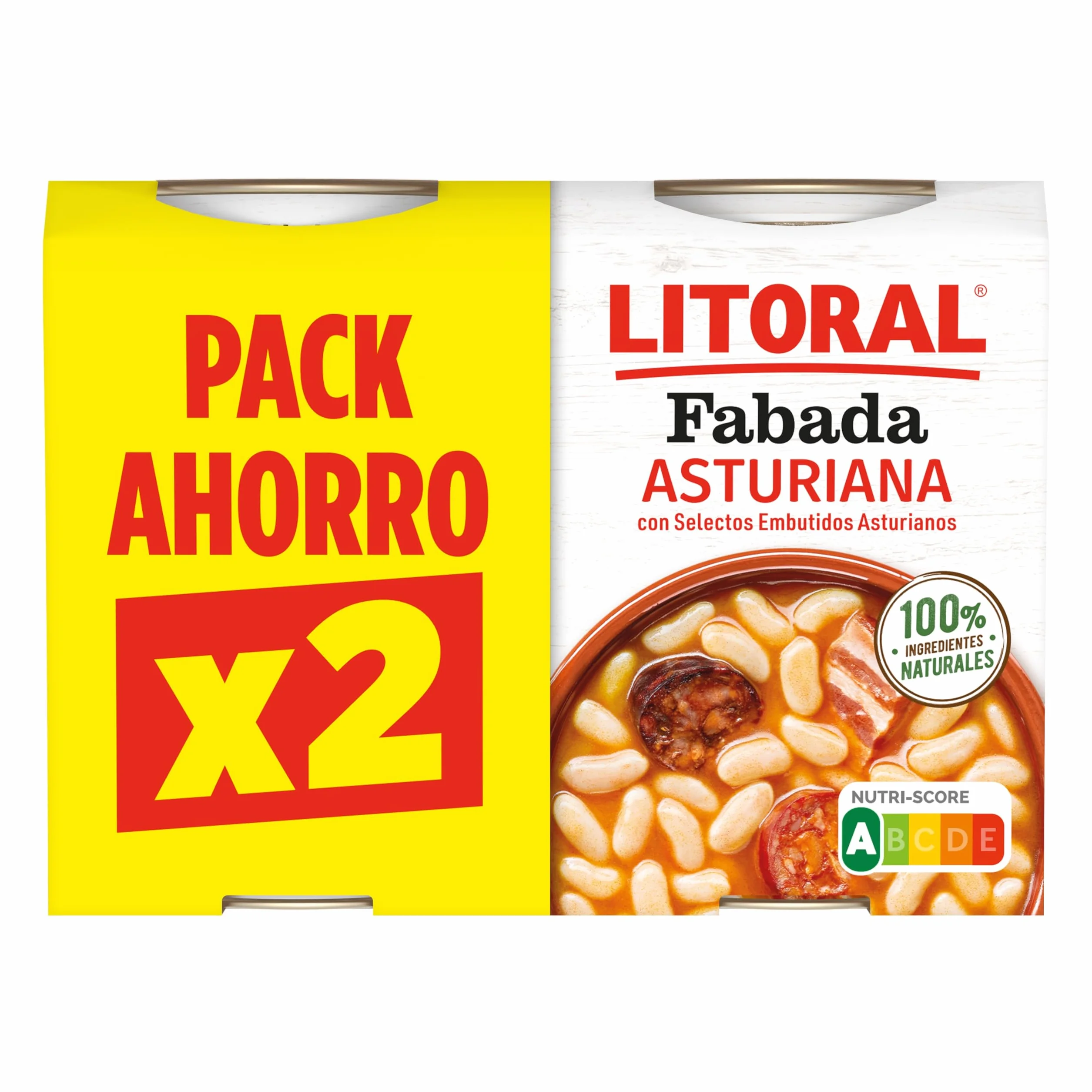 LITORAL Fabada Asturiana duplo 5 unidades (2x420g)
