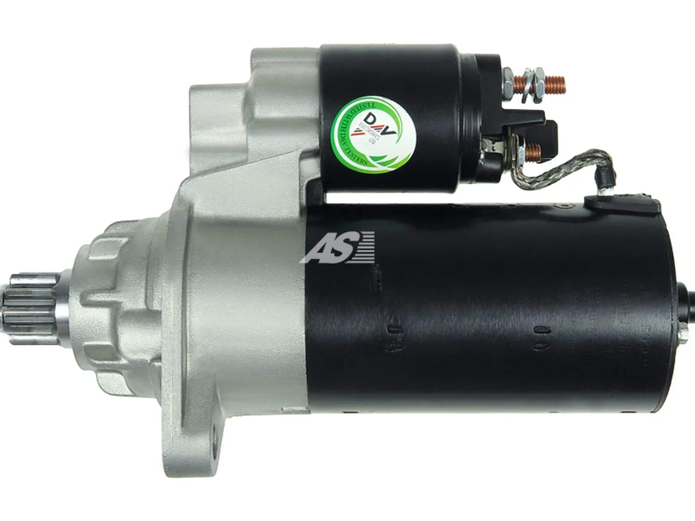 AS-PL MOTOR DE ARRANQUE Compatible con VW Golf 4 Hatchback 1J1 Golf 5 Hatchback 1K1 Polo IV Hatchback 9N, 9A, SKODA Fabia I Combi 6Y5 FABIA 6Y2