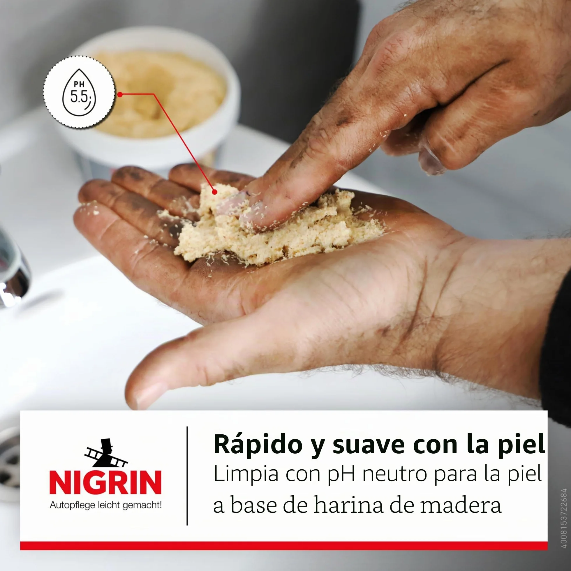 Nigrin RepairTec 72268 Jabón para manos profesional 500 ml
