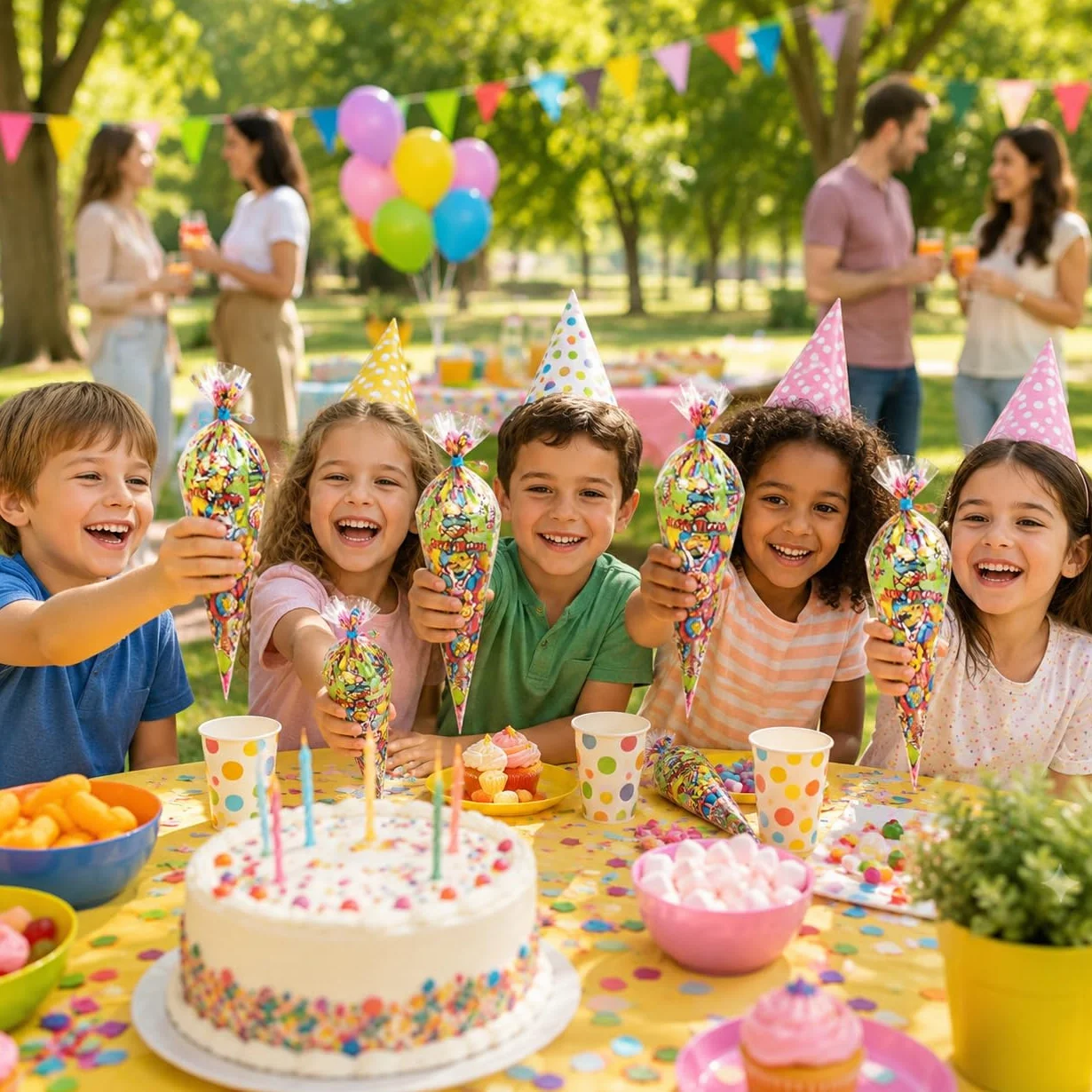 Bolsas Chuches Cumpleaños Gominolas Infantiles Surtidas Sin Gluten Fiesta Niños Regalo Piñata