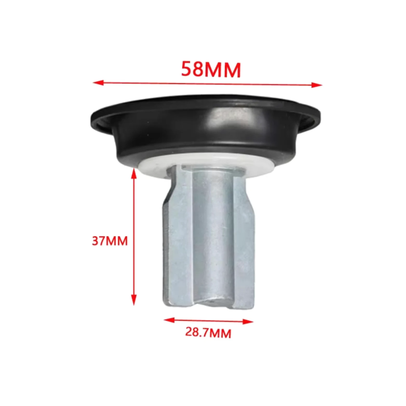 Compatible con Piaggio para 125 para BYQ125T Kit De Reconstrucción De Carburador Membrana Deslizante De Diafragma Válvula De Aguja Sellado De Junta Piezas de Repuesto(Type 5)