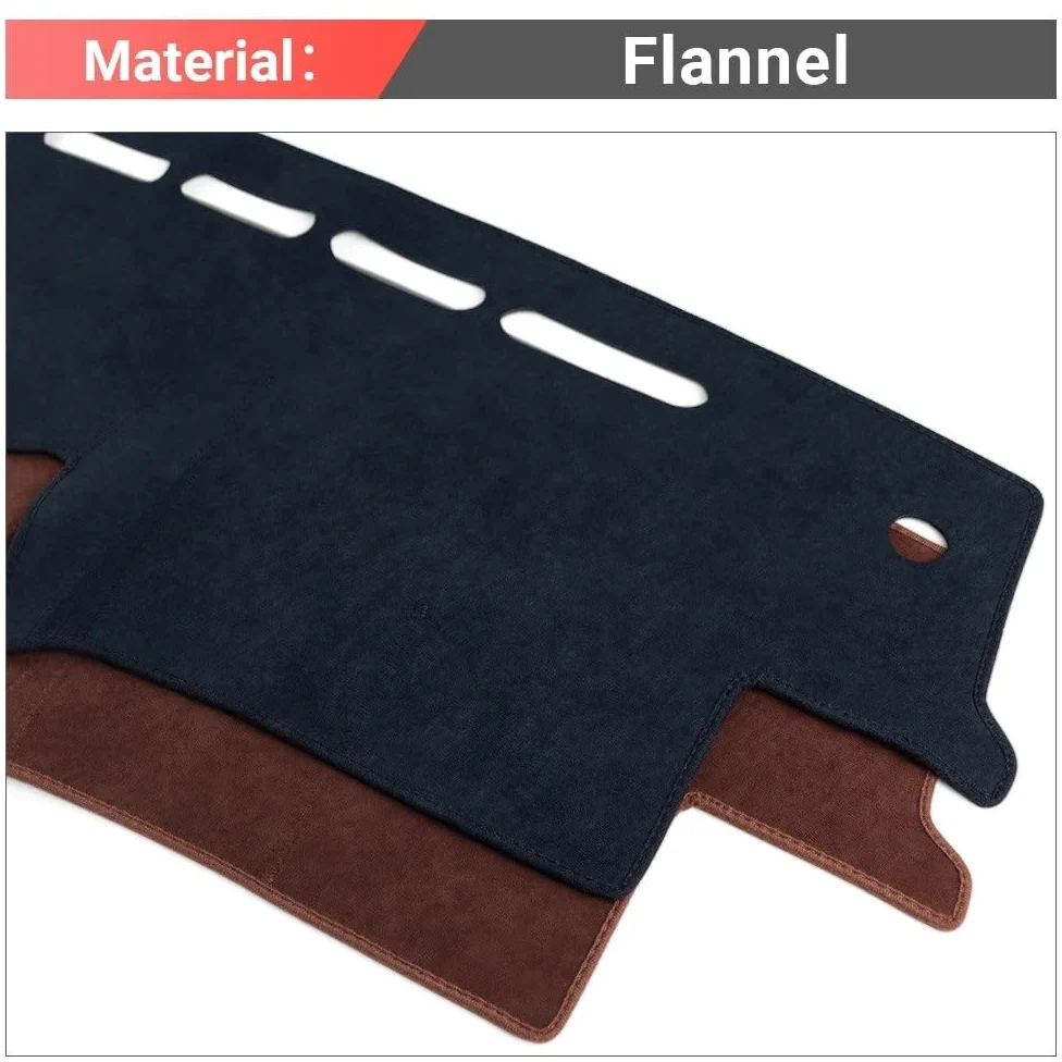 Funda Para Salpicadero Para Toyota Para Land Cruiser 100 LC100 1998 1999 2000-2007 Protector De Luz Anti-UV Antideslizante OTBEHUWJ(LHD Brown)
