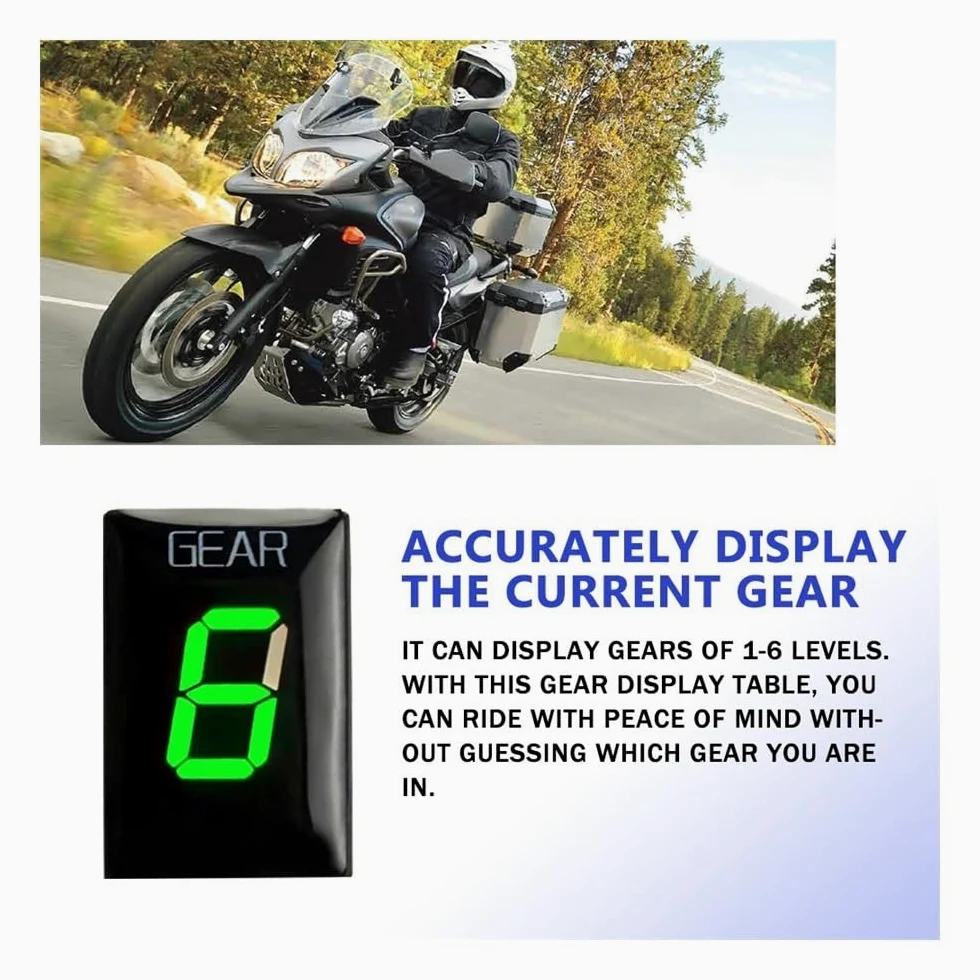 Indicador Marcha Motocicleta Indicador De Marchas para SU&ZUKI GSXR 600 GSX-R 750 R750 GSF650 Bandit GSF 1250 GSX 650 F DL1000 DL 1000 XT Medidor De Velocidad V-Strom
