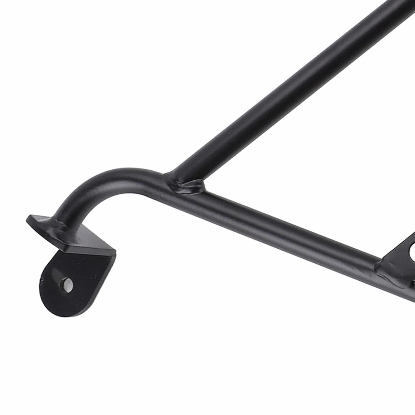 Pastel de Equipaje Lateral de la Motocicleta: Soporte de Soporte de Tubo de Hierro de 12 Mm Fuerte para V7 Stone Special, Classic Trofeo y (Izquierda: MV833 BBZJ)