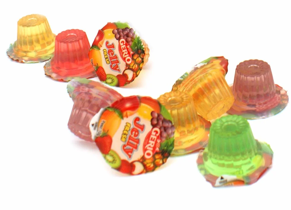 Gerio Tarrinas Jelly Frutas sin azúcar 150 Unidades
