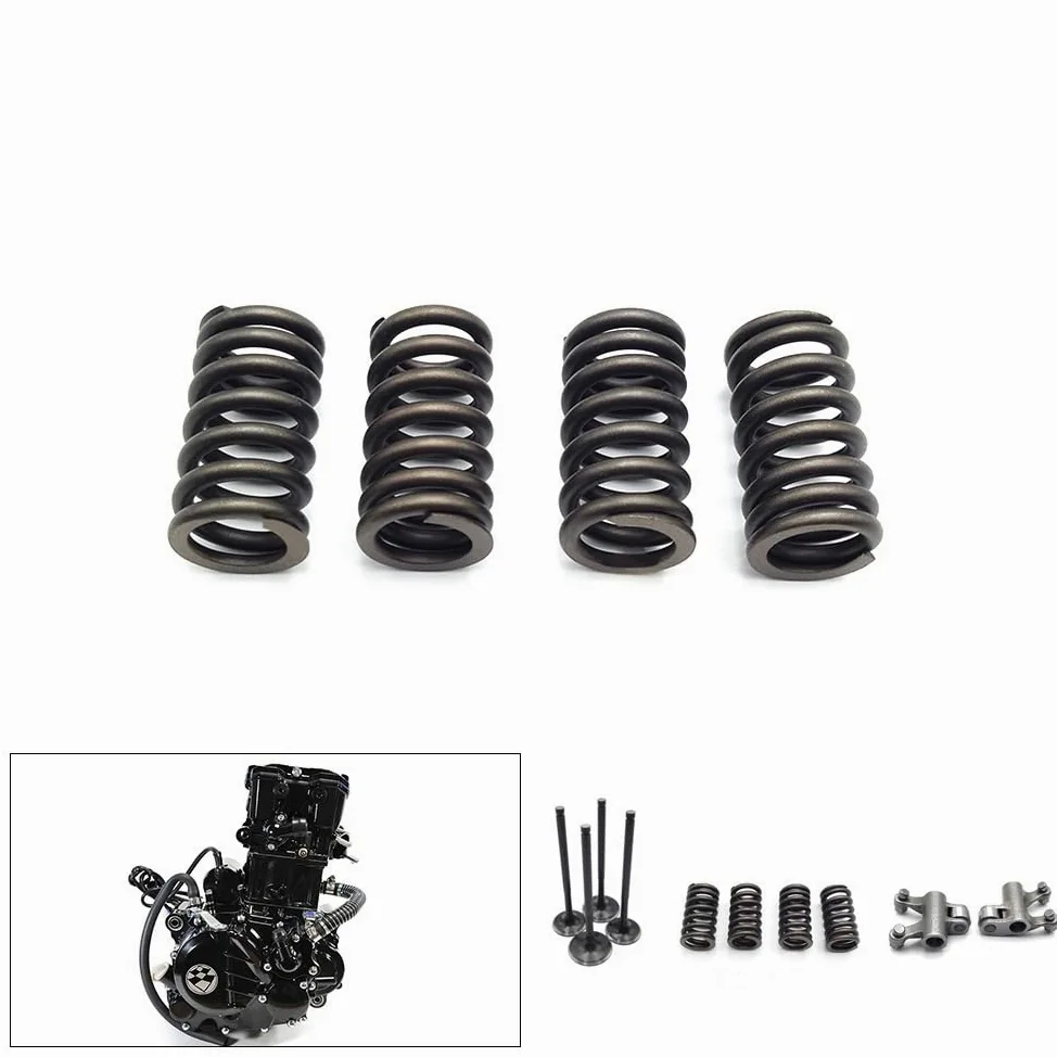 pieza distribución motor Compatible Con Válvula De Escape De Admisión Zongshen, Brazo Basculante De Resorte ZS174MN-5 NB300, Motor De 4 Tiempos Refrigerado Por Agua varilla empujadora escape | Rocker Arm