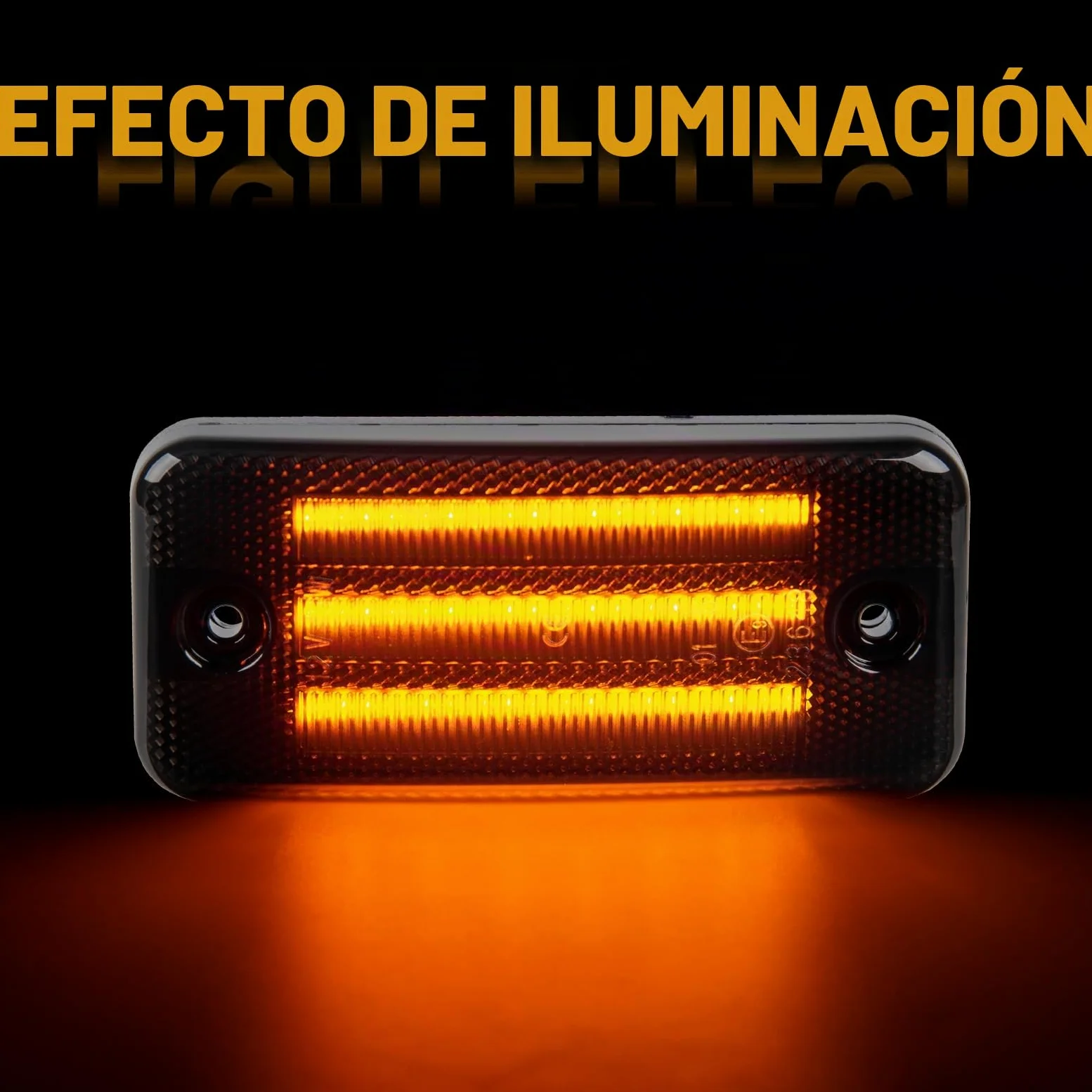 6 Piezas intermitente laterales LED para Fiat Ducato Citroen Relay Peugeot Boxer Trucks Magnum Midliner Midlum Premium 2 VOLVO FE FL II, Luce Intermitente Lateral