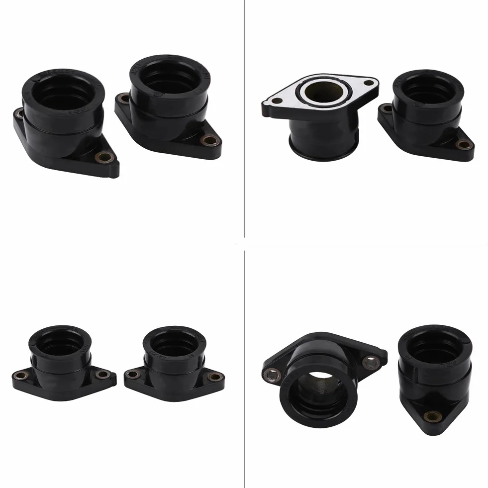 Botas de admisión de carburador 2 piezas Bota de admisión de carburador para 86-87 XT350 85-00 42U-13596-01-00 xt350 admisión botas de carburador xt350 para bota de admisión