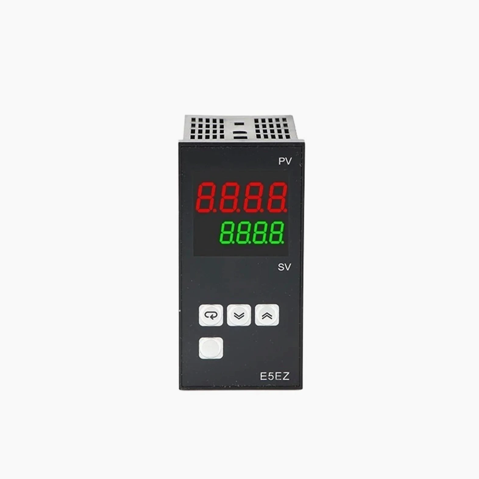 Controlador de temperatura inteligente digital RS485, 48 x 96 mm, 0 a 1300 grados, TC RTD, entrada de 4-20 mA, 1-5 V, salida de voltaje en mA.