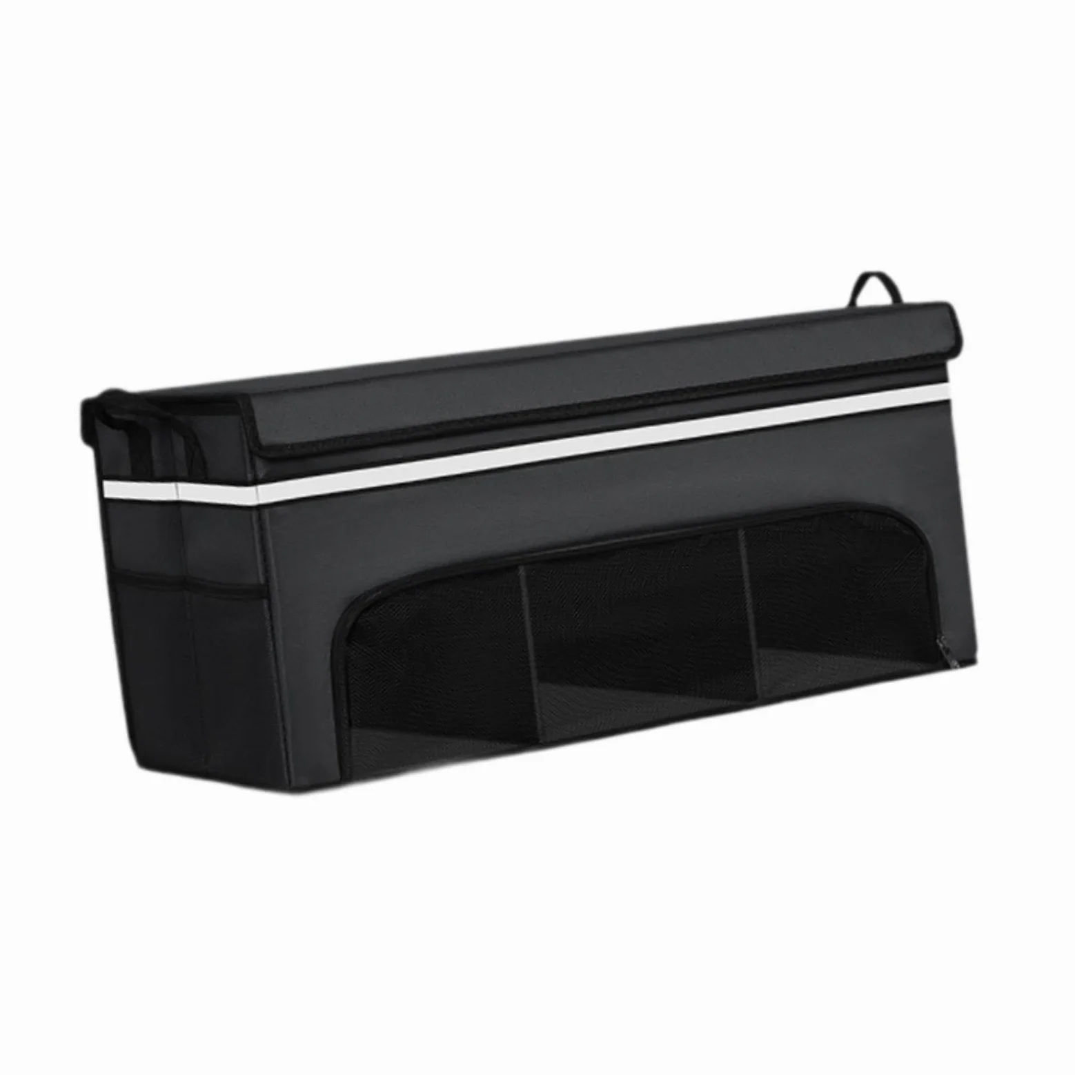Organizador maletero, organizador almacenamiento, regalos, gran capacidad, plegable, tela Oxford con tapa y asa, contenedor almacenamiento, 70x33x33cm