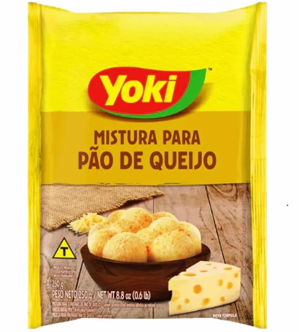 Yoki Mezcla para pan de queso, 250 g x 4 – Paquete de 4