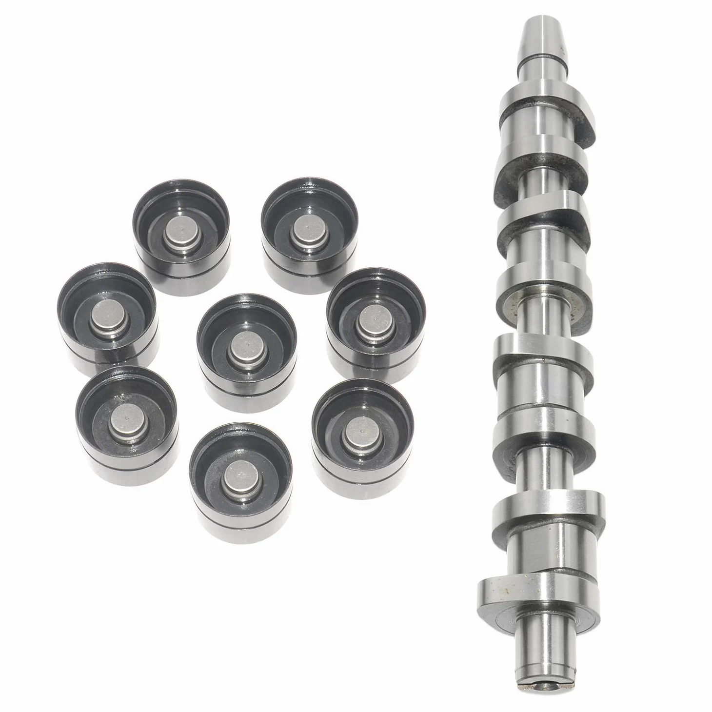Arbol de Levas + 8 Levantaválvulas Compatible con BXE BKC BXF BEW BRM 038109101R 038109309C 038109309B 038109309A