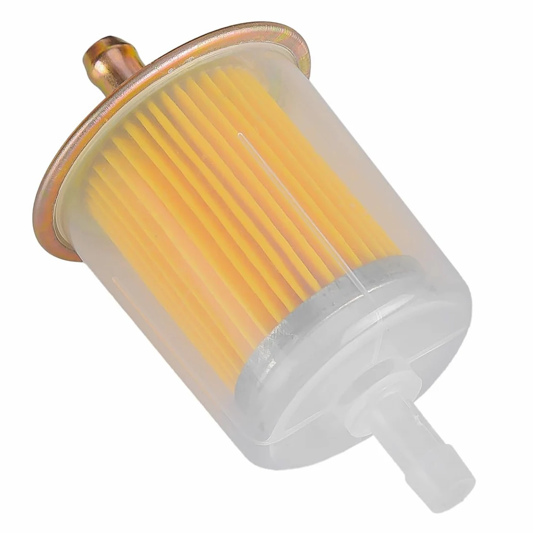 5 filtros de Combustible en línea de 3/8 Pulgadas para Combustible de Gas para Aceite para universales para industriales para Motocicletas para automóviles para vehículos recreativos