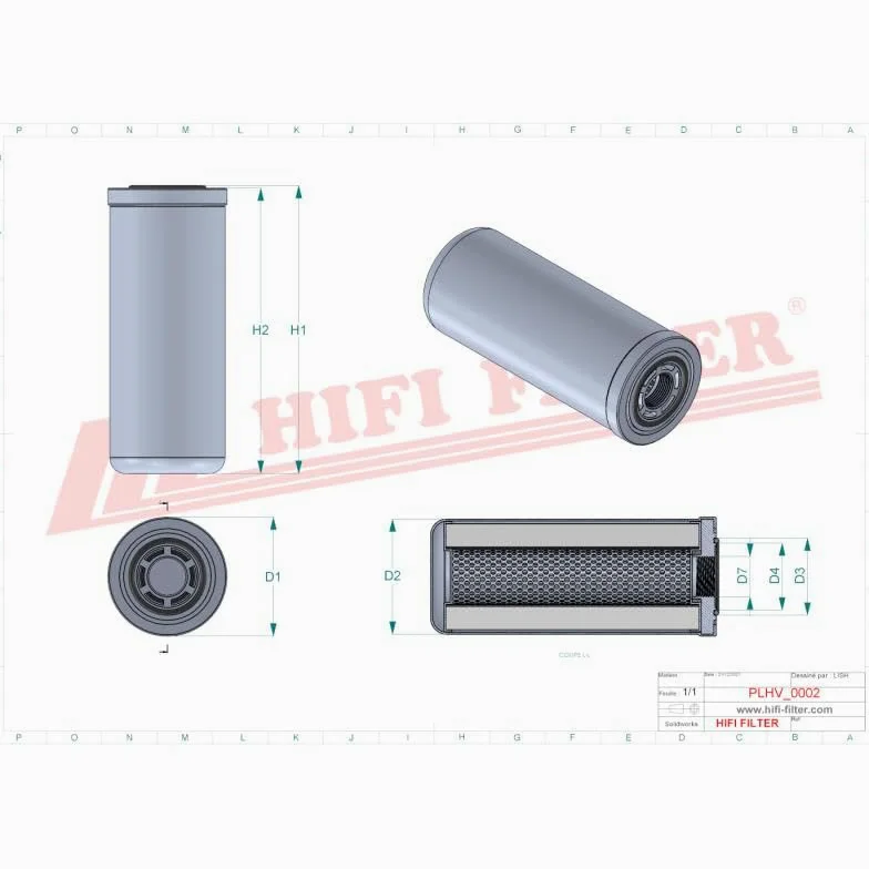 Filtro hidráulico SH 66378 compatible con JCB 581/18020, CLAAS 5127431 – Sustituye a Donaldson P164378, Filtrec A413G15 – Filtro HIFI – para tractores, excavadoras, máquinas (5)