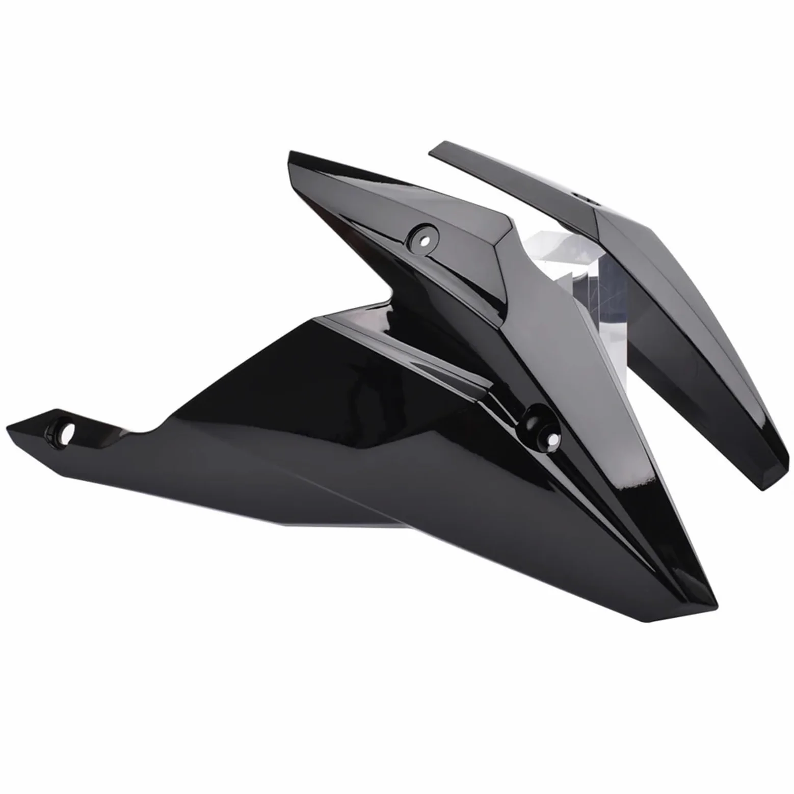 Protector Inferior del Motor para Motocicleta Kawasaki Z 400 2018-2023 Z400 Deflector Aire Moto Carenado Deflector de Viento(Green)