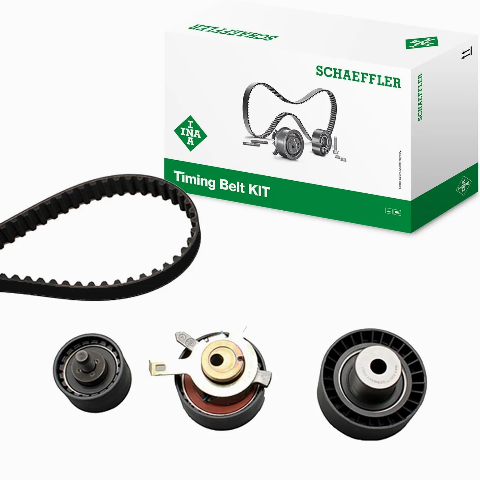 INA Kit de correa de distribución 530 0065 10 29mm Compatible con FORD Focus Mk1 Hatchback DAW, DBW MONDEO II BAP Mondeo Mk2 Familiar BNP Focus Mk1 Sedán DFW, DNW COUGAR EC