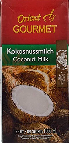 Orient Gourmet Leche de coco 17-19% grasa 1000 ml
