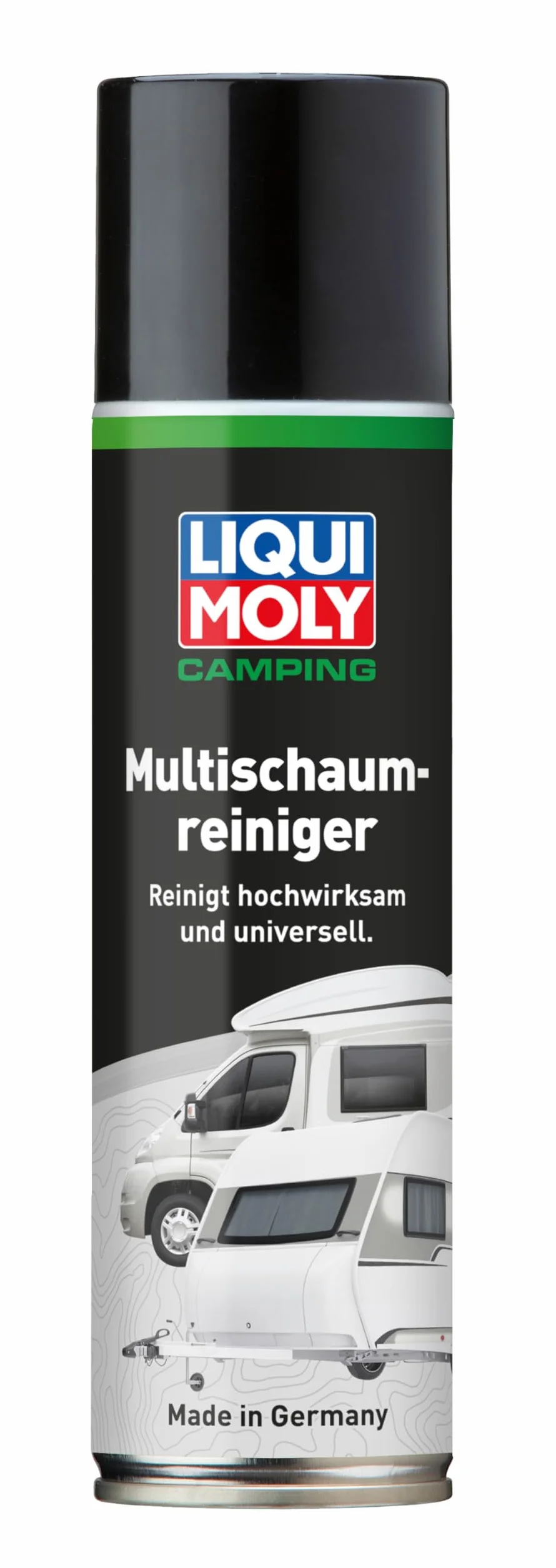 Liqui Moly Limpiador de Espuma Multiusos para Camping, 300 ml, Limpieza, Cuidado, Mantenimiento, número de Referencia: 21812