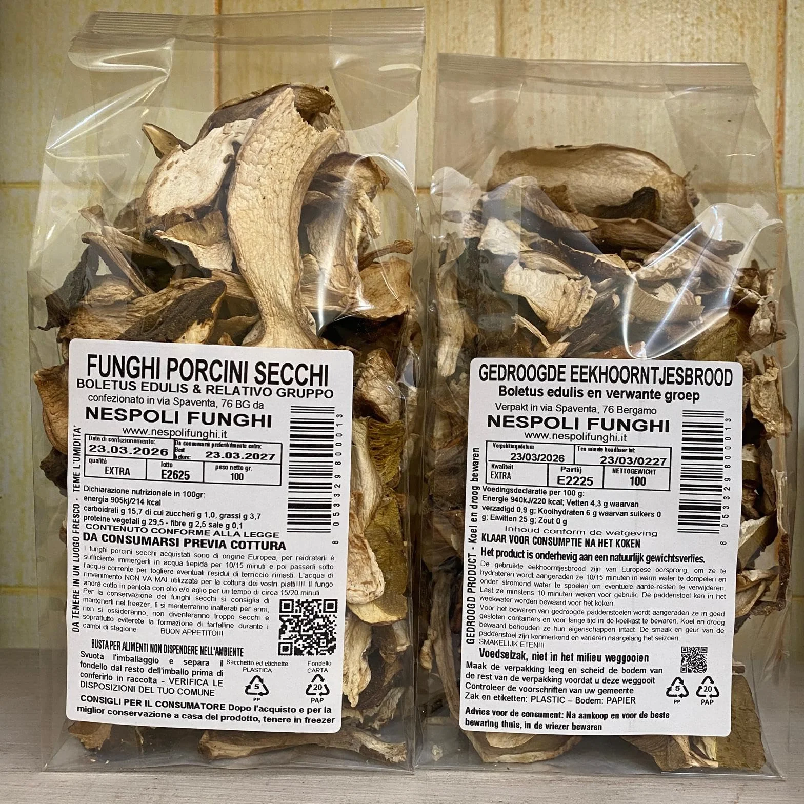 Boletus secos 100 g calidad extra – Setas gourmet