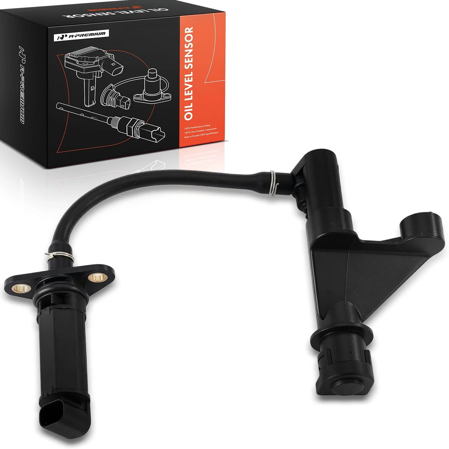 A-Premium Sensor de nivel de aceite del motor compatible con Mercedes-Benz S600 2007-2013, G500 2002-2008, G55 AMG, SL500, SL55 AMG, SL600, SL65 AMG, CL600, CL65 AMG, CLK320, CLK430 y Chrysler